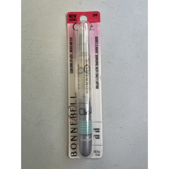 Bonne Bell  CLIC IT Clear Shine Lip Gloss SMOOTH VANILLA #200 NOS Y2K - Picture 1 of 2